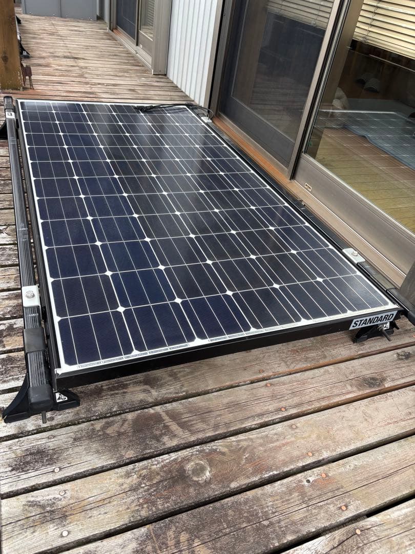 ハイエース　太陽光パネル　キャリアバーセットMC4コネクタ