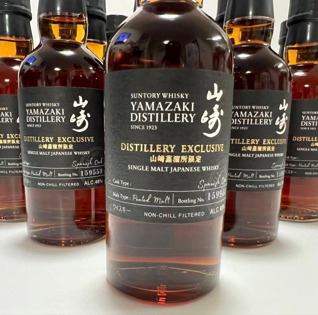 送料無料 サントリー 山崎蒸溜所限定ウイスキー 180ml・15本