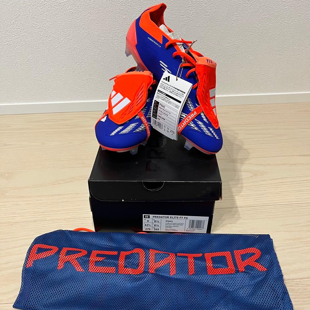 【新品未使用】プレデターエリート FT 27.0 FG adidas