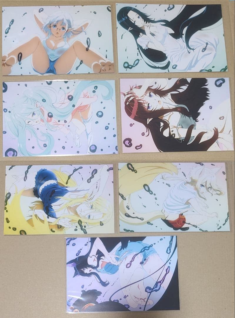 陰の実力者になりたくて！　ゼータ　デルタ　ベータ　アルファ　 限定　ポストカード