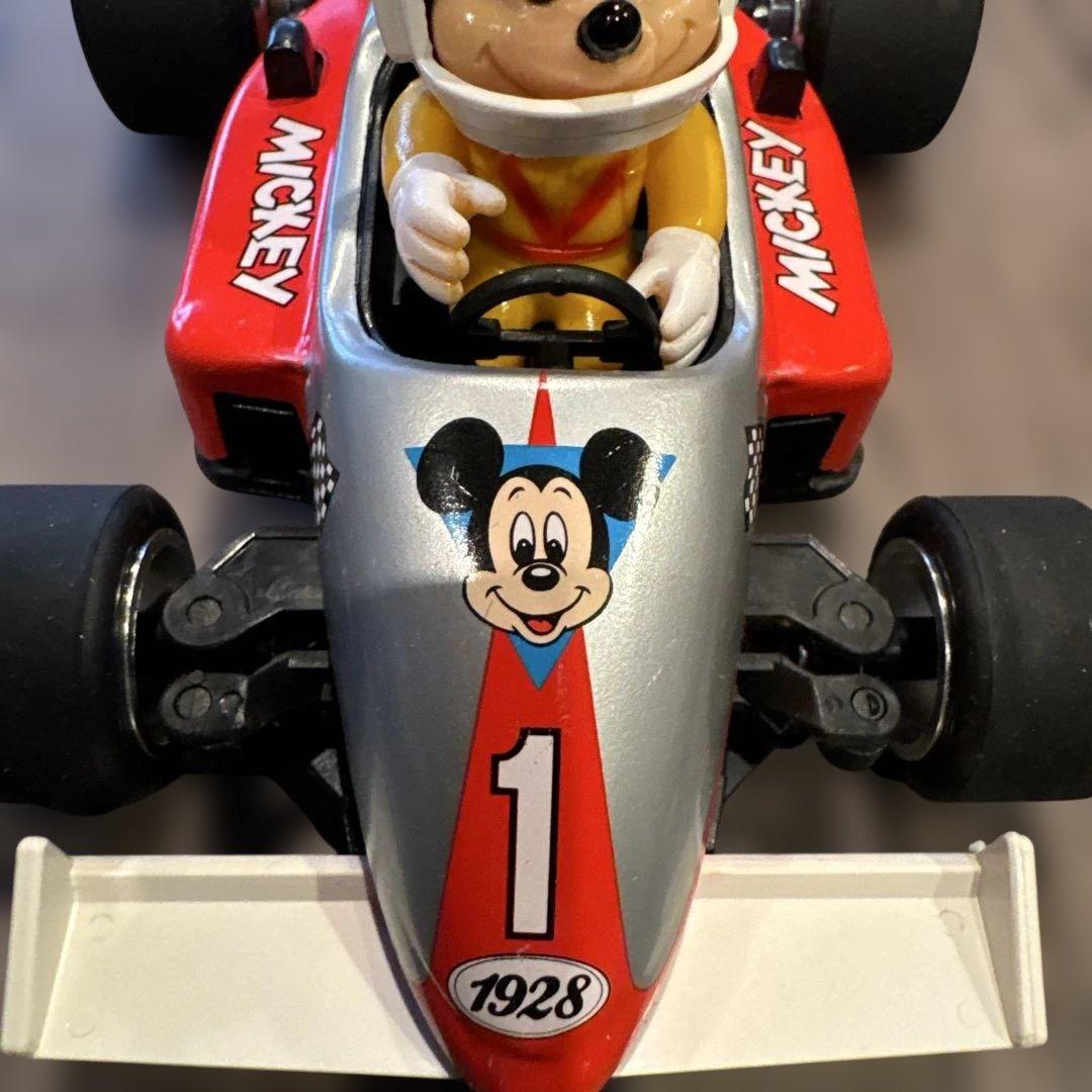 ミッキーマウス レースカー マスダヤ 1988年 日本製 箱付き 当時物
