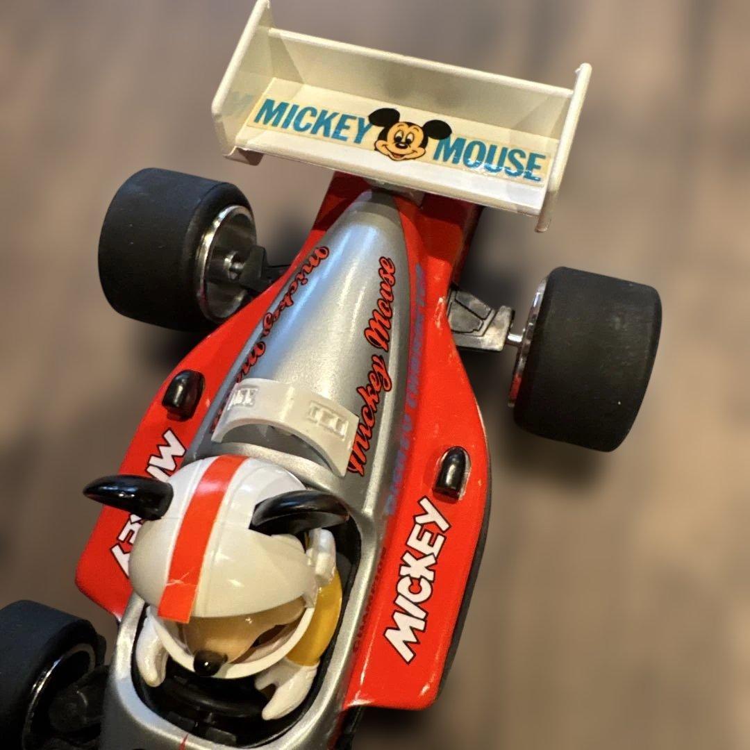 ミッキーマウス レースカー マスダヤ 1988年 日本製 箱付き 当時物