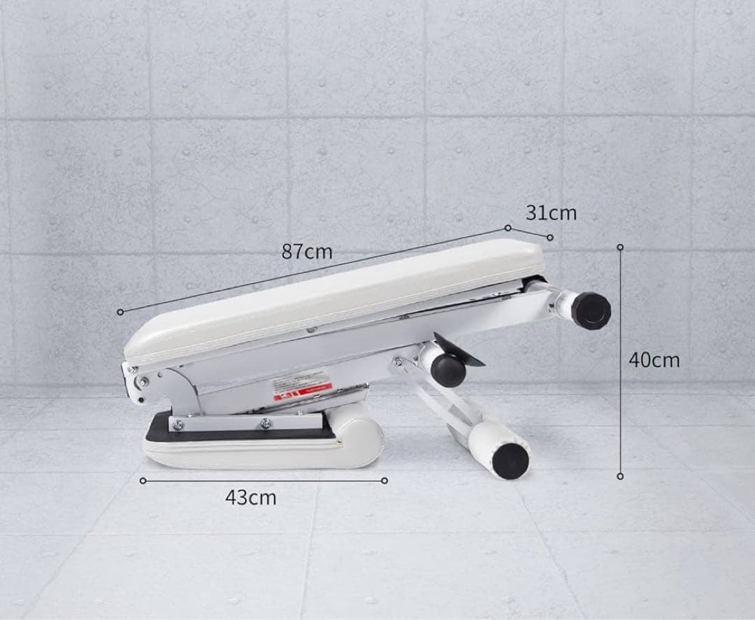 【完全未使用】1台3役 マルチ トレーニングベンチ 薄いライトグレー