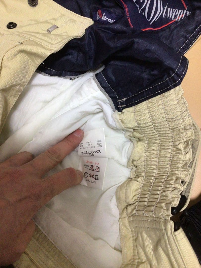 アシックス　minus twenty スキースノボウェア　3点セット　M 美品