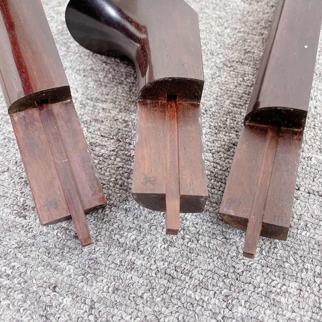 三味線 細棹 紅木 東さわり 丸打胴 一本溝 和楽器