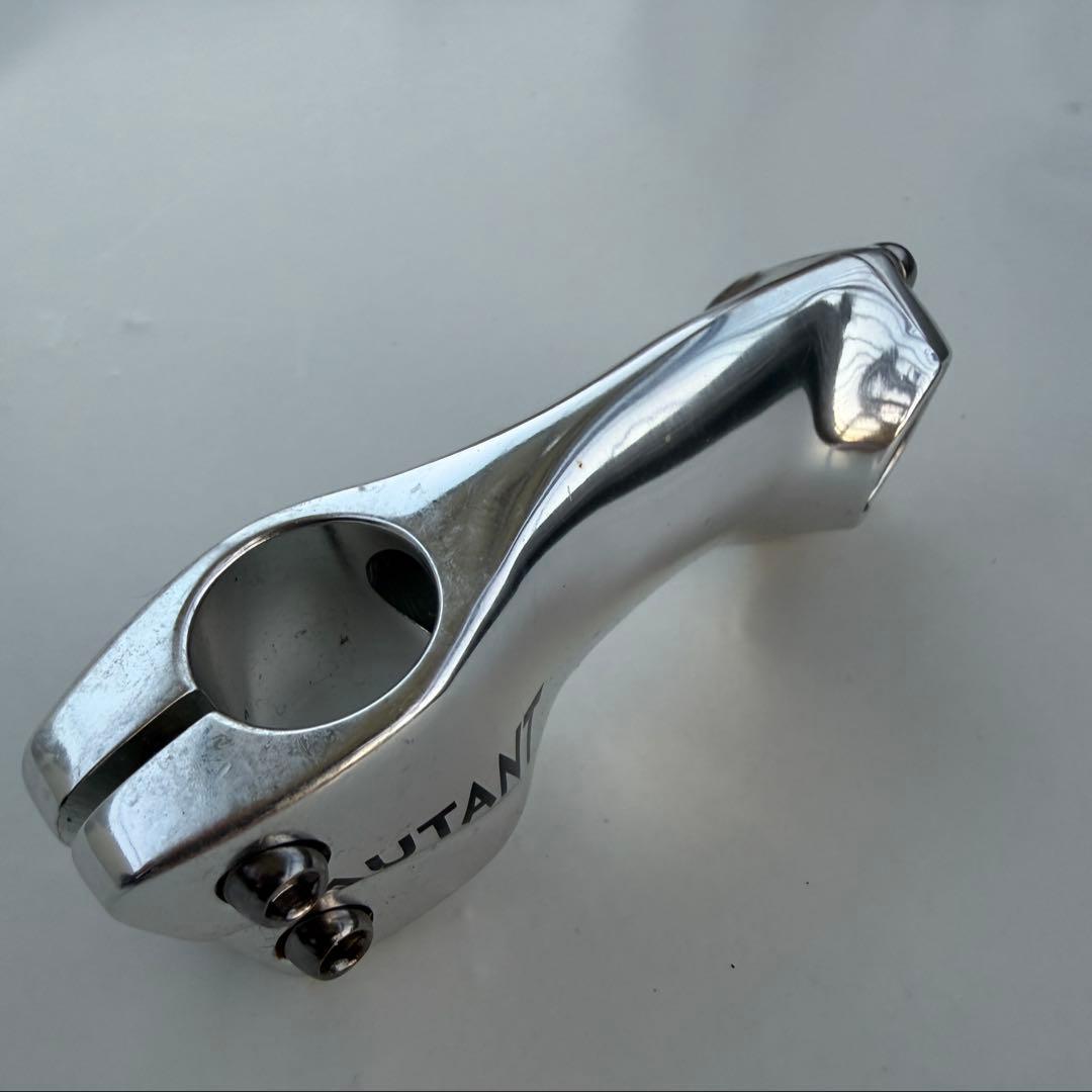 3ttt ミュータント アヘッドステム 銀色　90mm ステム　ピスト　ロード