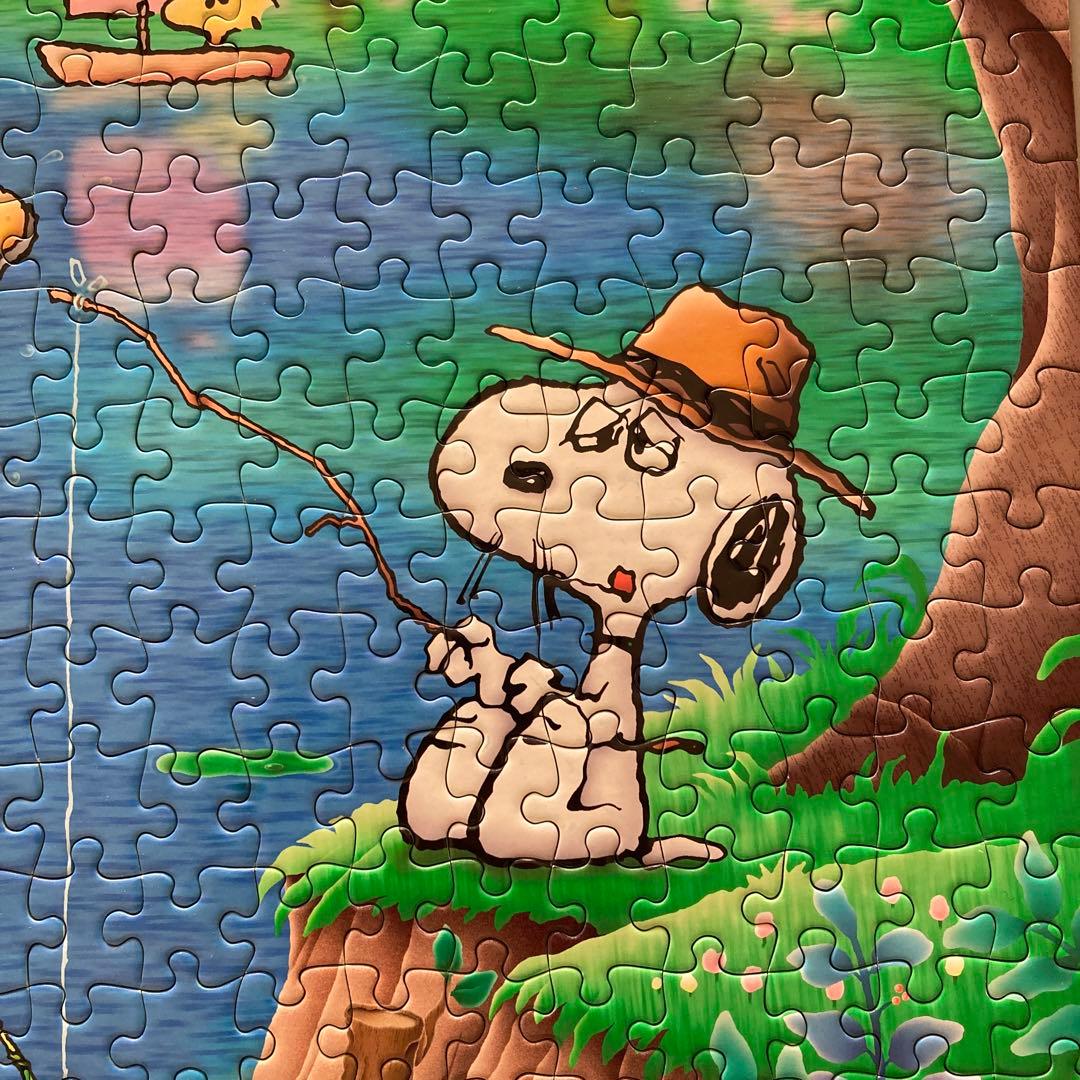 スヌーピー ピーナッツ　なかよく魚つり　ジグソーパズル　1000ピース