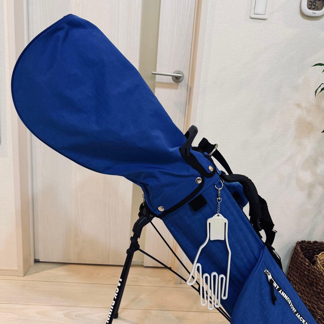 美品♪ JACK BUNNY!! スタンドタイプ キャディバッグ ブルー