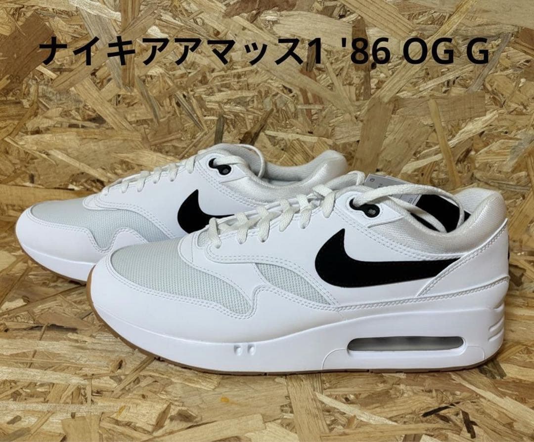 と*ん様 【新品】NIKE エアマックス1 ’86 OG G ホワイト 27.0