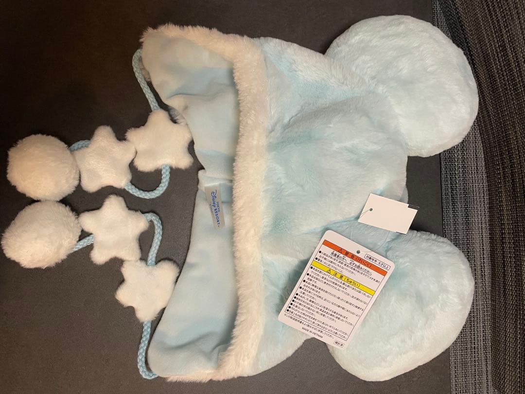 【2点】新品未_ディズニー_ファンキャップ_ミッキー ピンク/水色_パステル_星