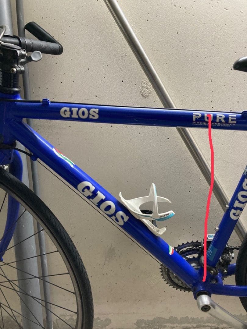GIOS PURE 610S 青 ロードバイク
