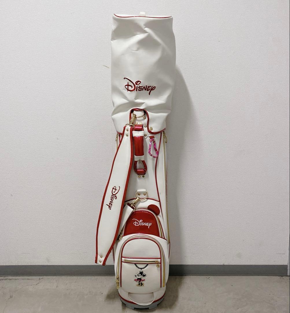 【激レア】ディズニー ミニーマウス キャディバッグ 8.5型 レディース ゴルフ