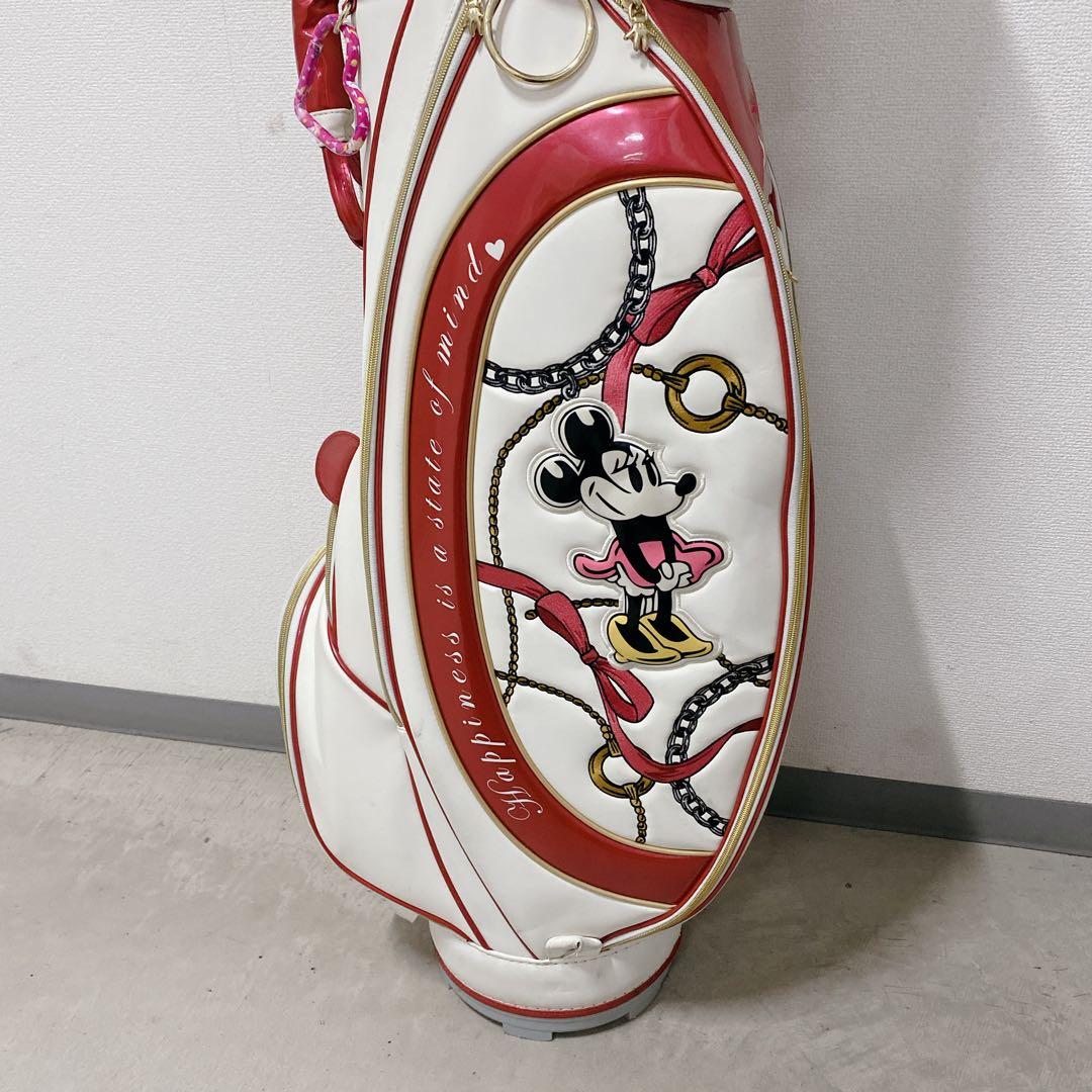 【激レア】ディズニー ミニーマウス キャディバッグ 8.5型 レディース ゴルフ