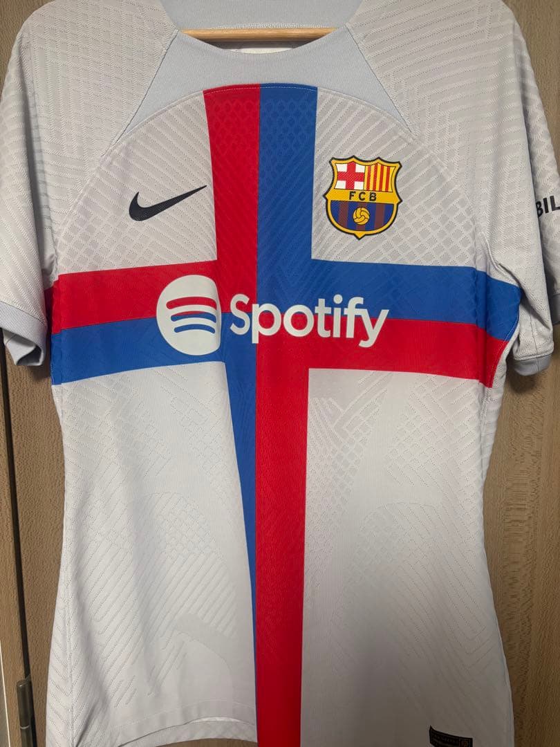 FCバルセロナVSヴィッセル神戸　選手支給　アラウホ　ユニフォーム