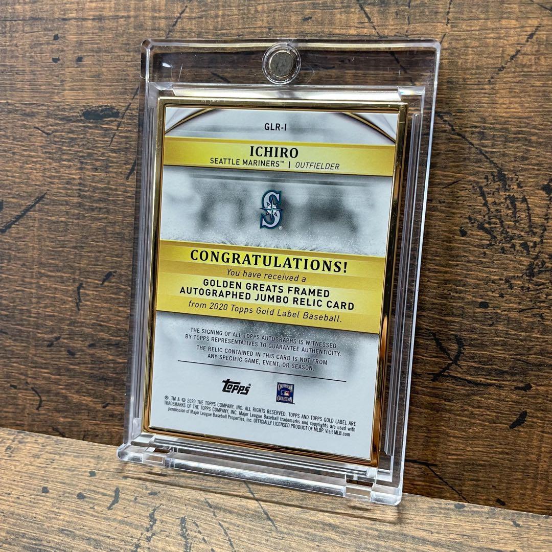 激レア イチロー 5/5 直筆サインカード ゴールドラベル ブラックパラレル