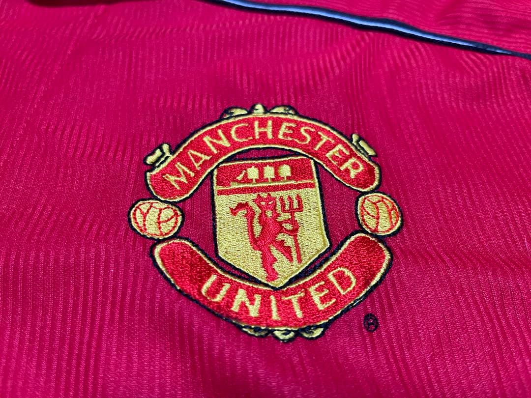 98-00 マンチェスターユナイテッド ホーム 長袖ユニフォーム XL