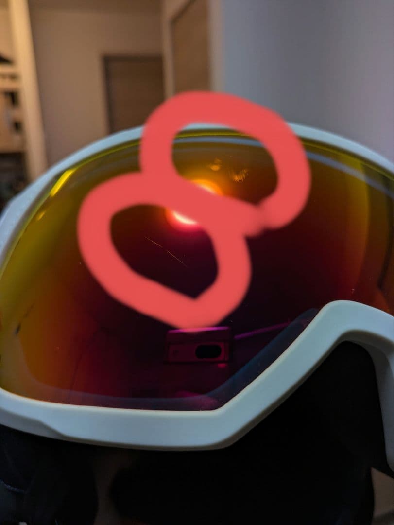 サロモン　ヘルメット　ゴーグル付き