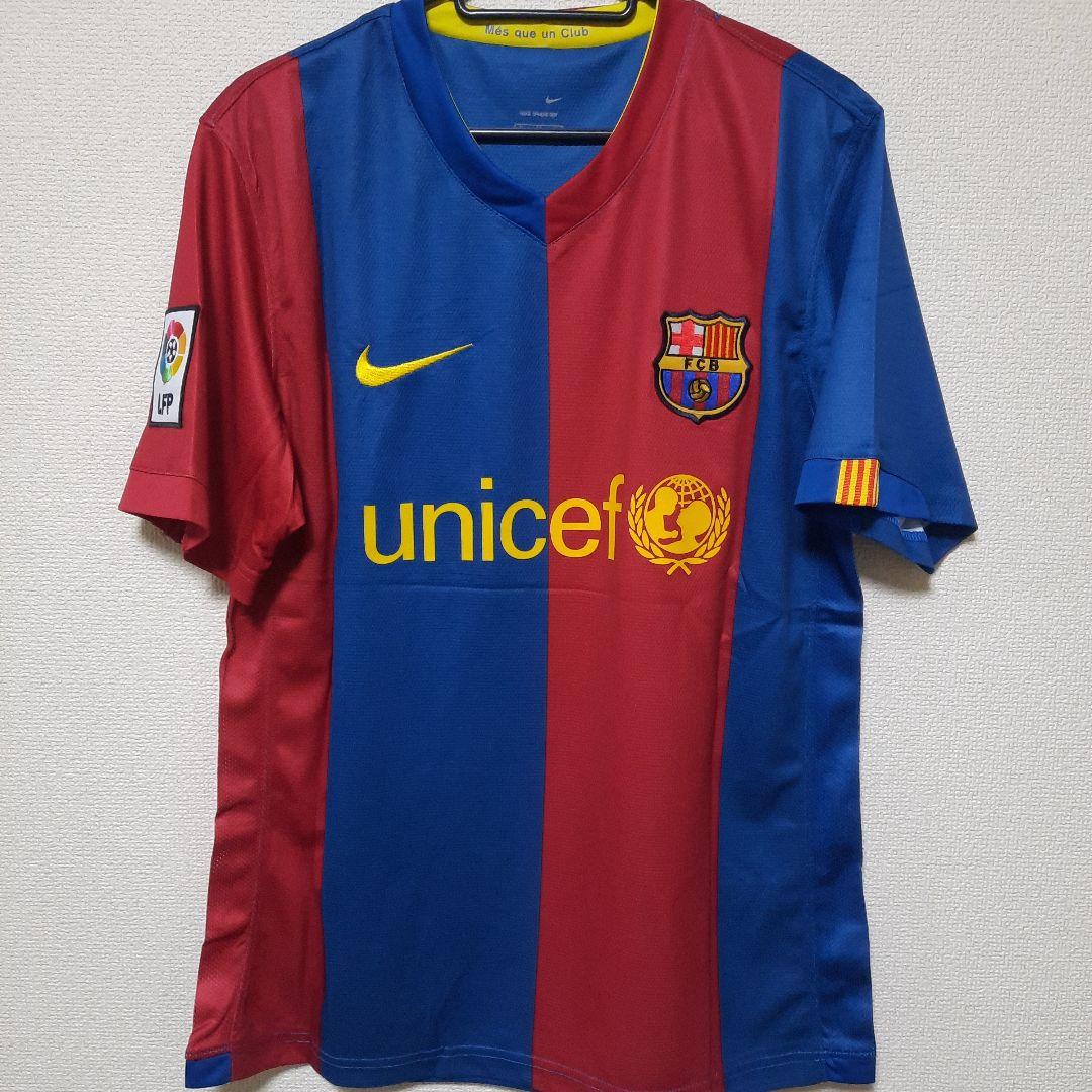 #10 ロナウジーニョバルセロナ06/07 ホーム ユニフォーム