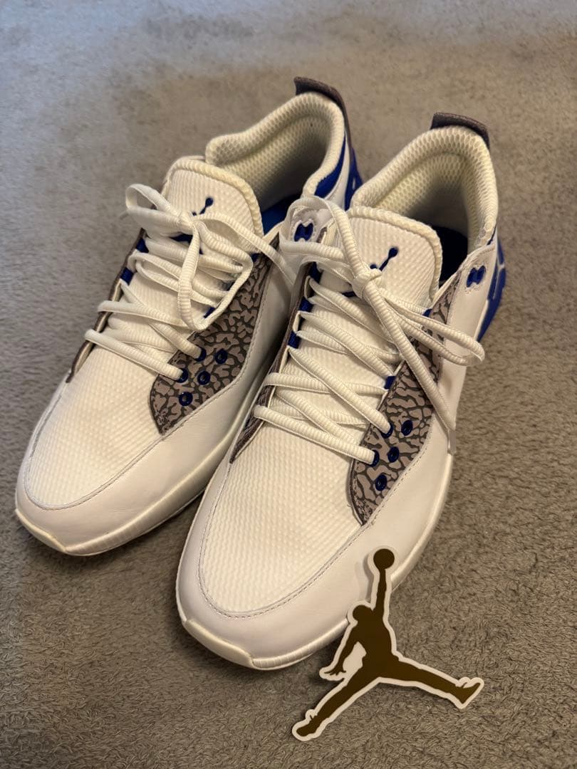 Jordan ADG2 ホワイト/ブルー ゴルフシューズ