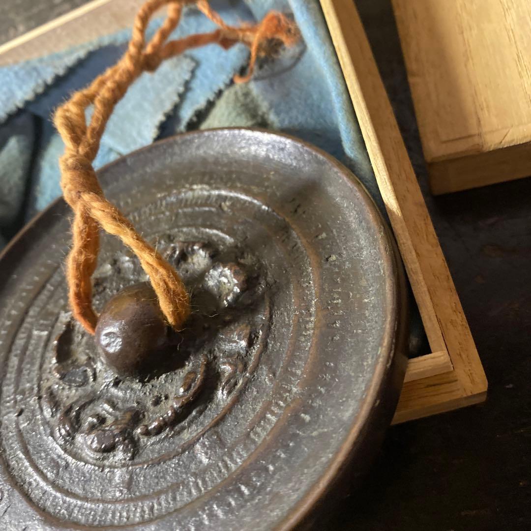 中国古鏡【桐箱付】10cm