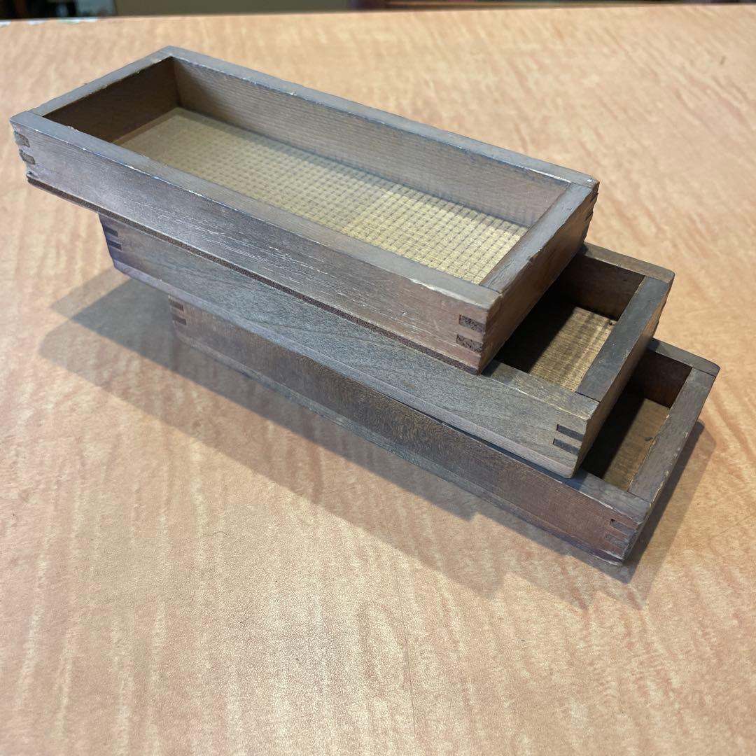【再入荷】【珍しい小型】50-7/活版印刷所で使われていた小箱（文選箱）50枚