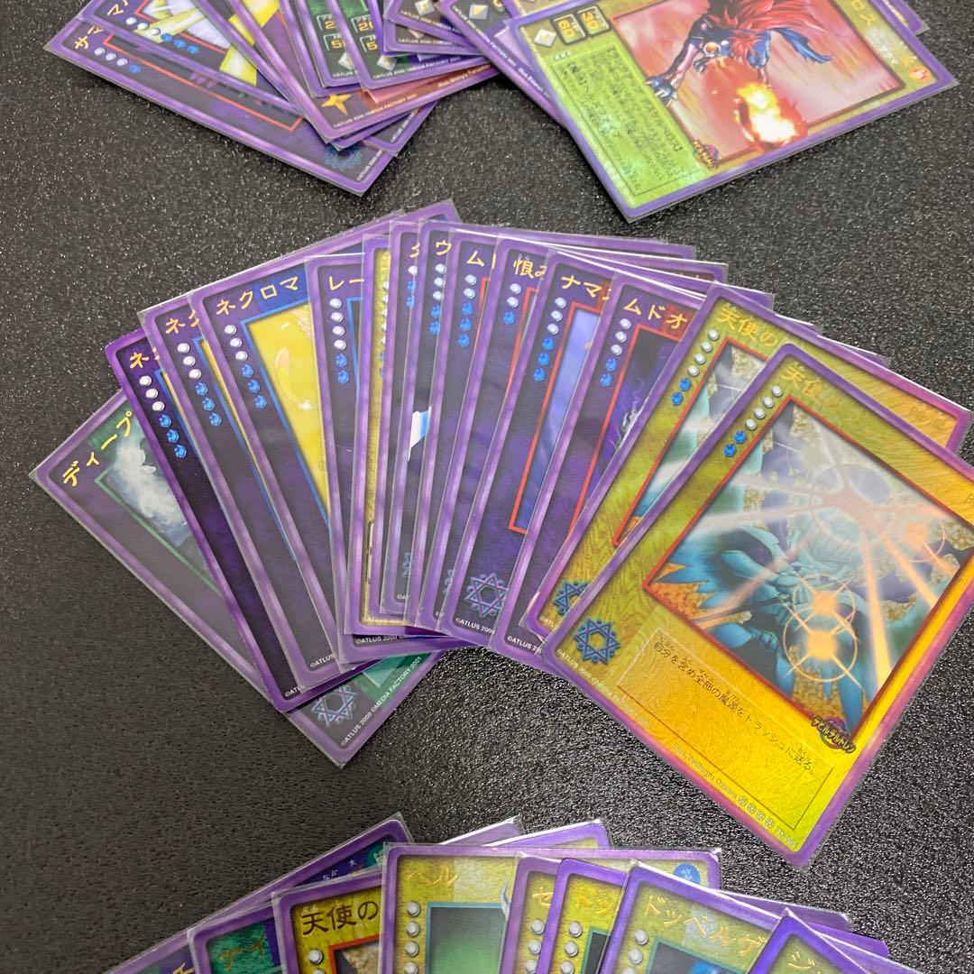 希少デビチルまとめ売り④未開封1～4弾×5パック・中古バインダー＆デッキケース他