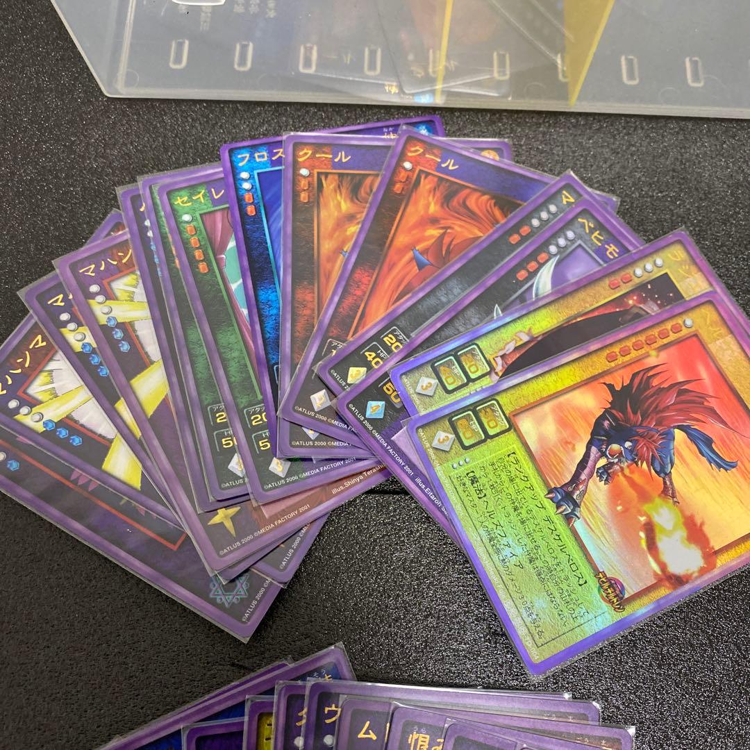 希少デビチルまとめ売り④未開封1～4弾×5パック・中古バインダー＆デッキケース他