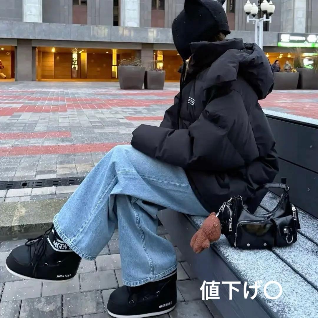 MOON BOOT　ICON LOW BLACK NYLON BOOTSブラック