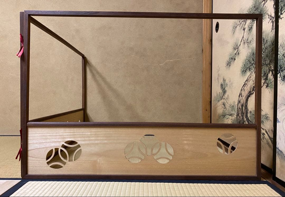 茶道具　風炉先屏風　ツボツボ　美品