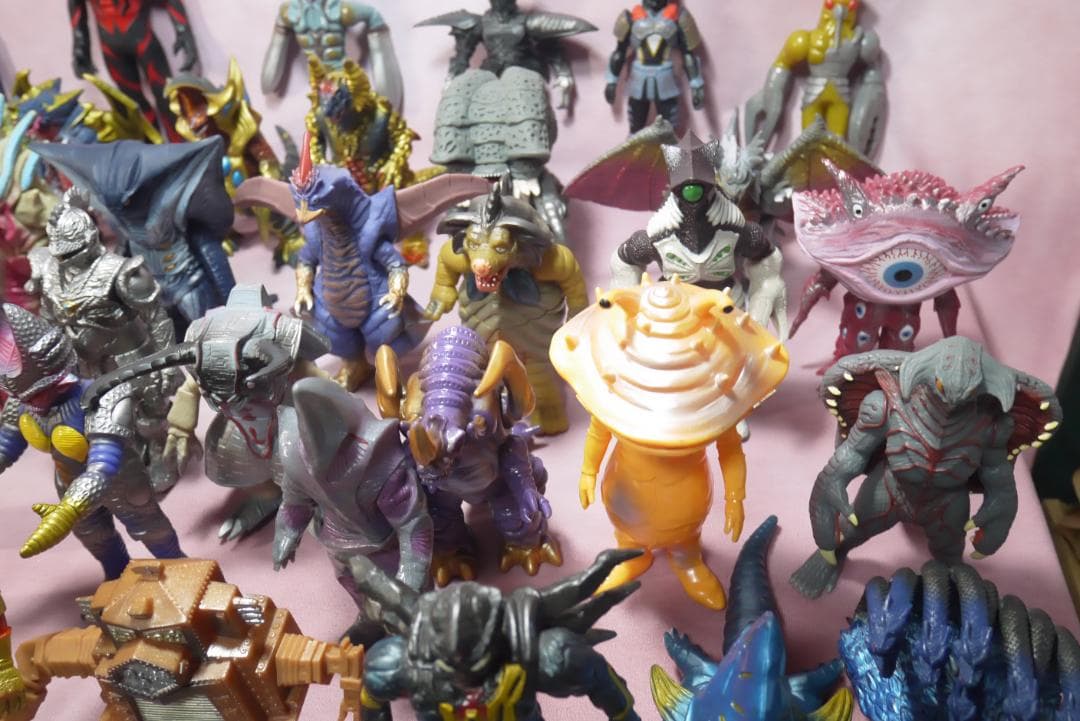 ウルトラ怪獣シリーズ　怪獣　ソフビ　55体