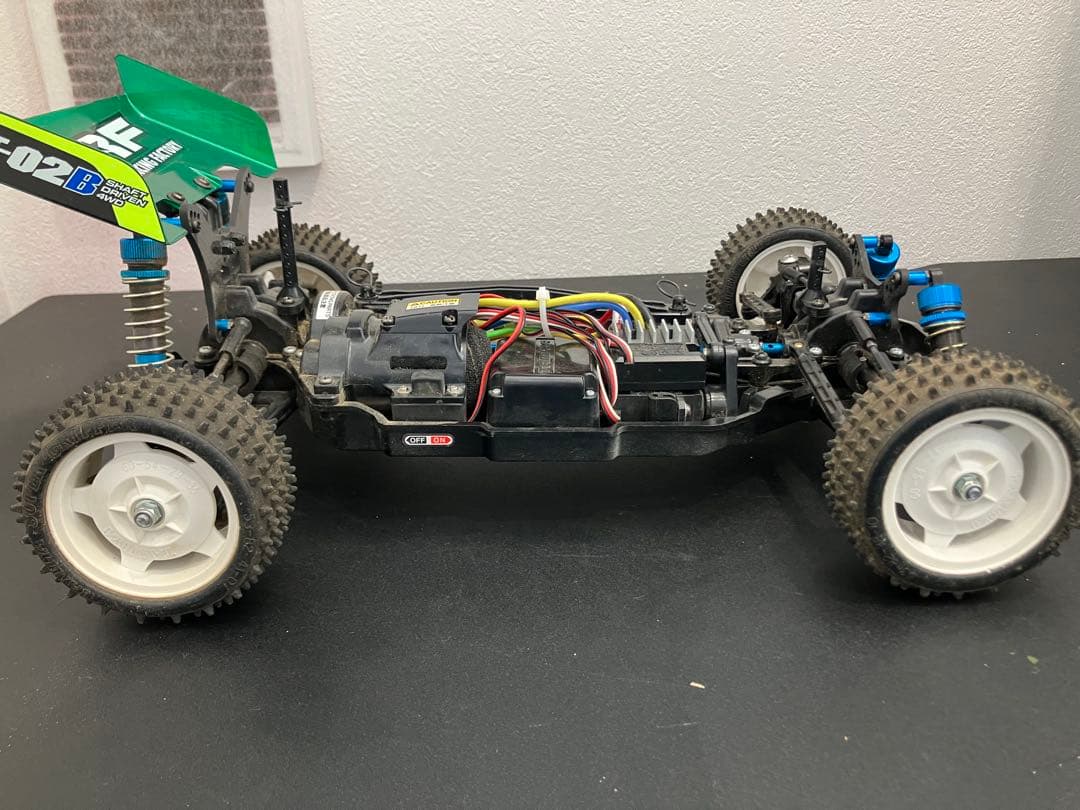 タミヤプラズマエッジ2 TT02B（オプション多数）ファインスペック送信機セット