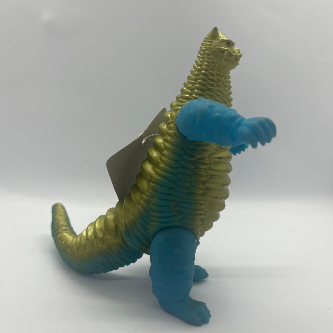 2本ツノ レッドキング パチ 怪獣 ソフビ 円谷プロ ブルマァク マルサン 当時