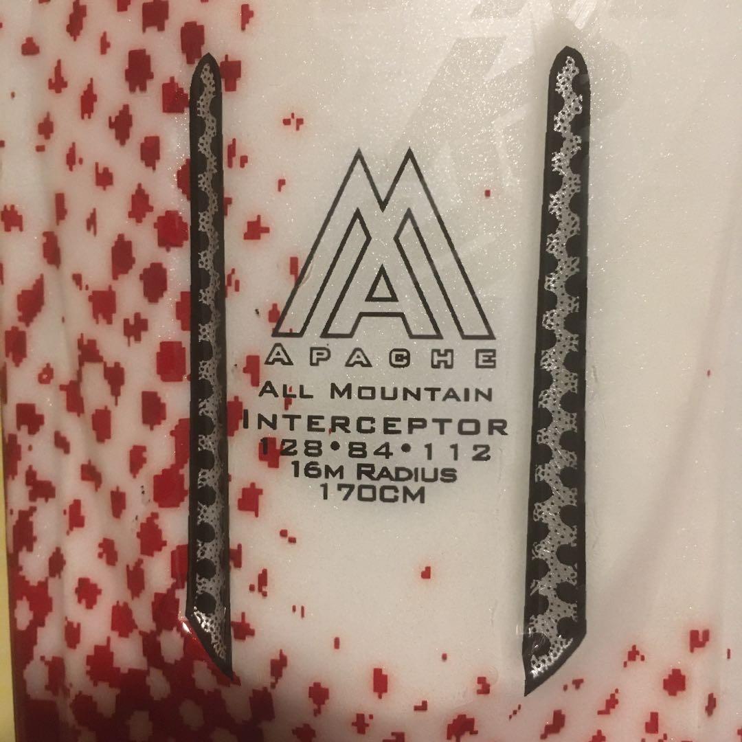 k2 スキー板　170cm ビンディング付　美品 2/6まで