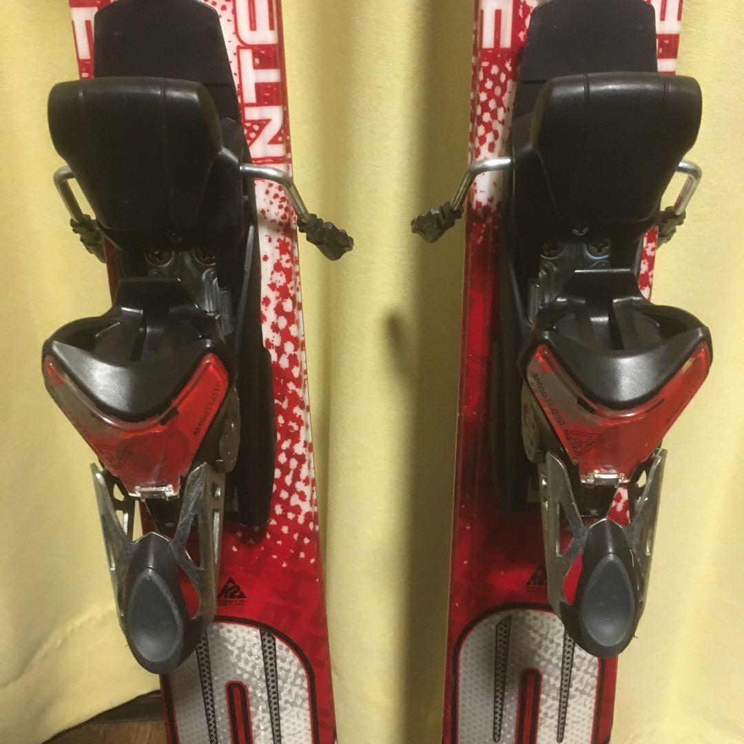 k2 スキー板　170cm ビンディング付　美品 2/6まで