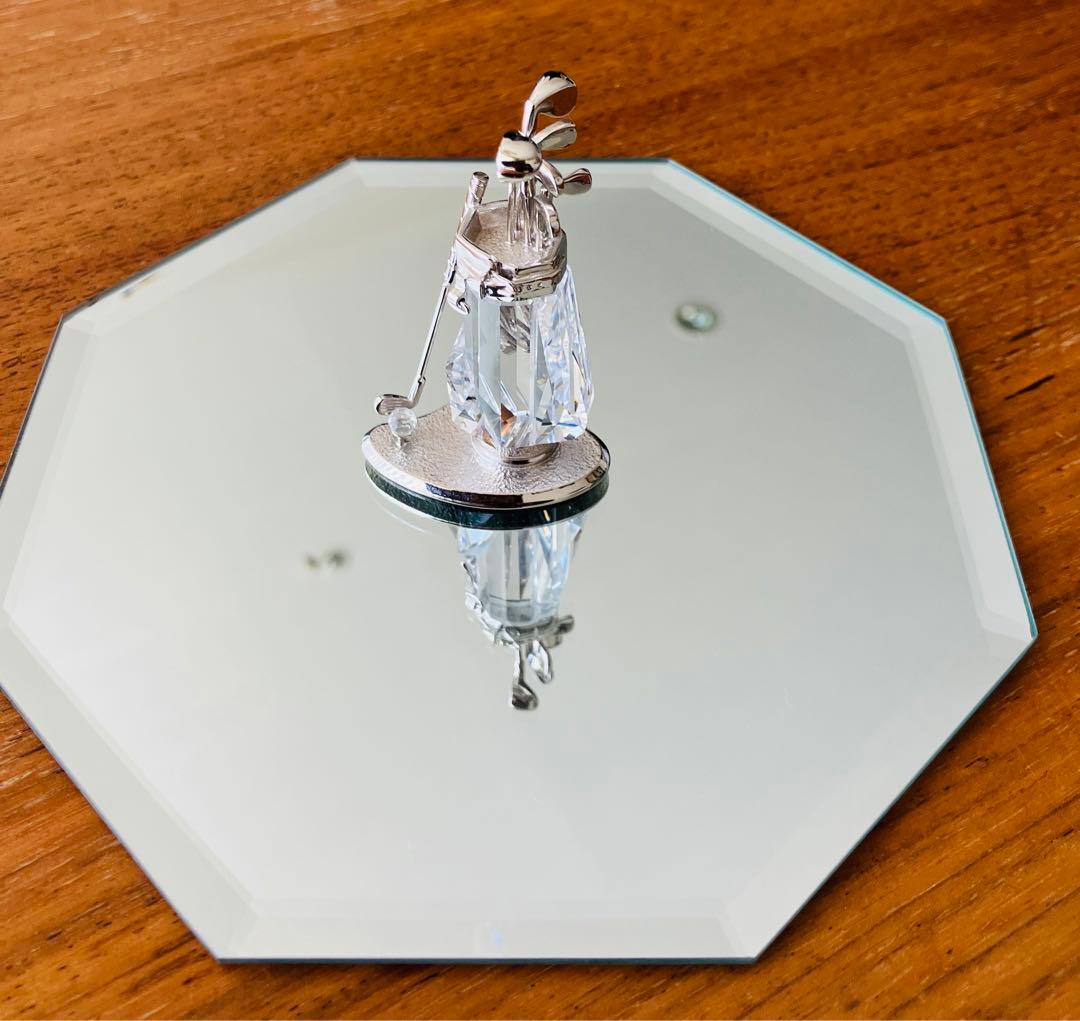 【SWAROVSKI】クリスタル　ゴルフクラブ ミニチュア