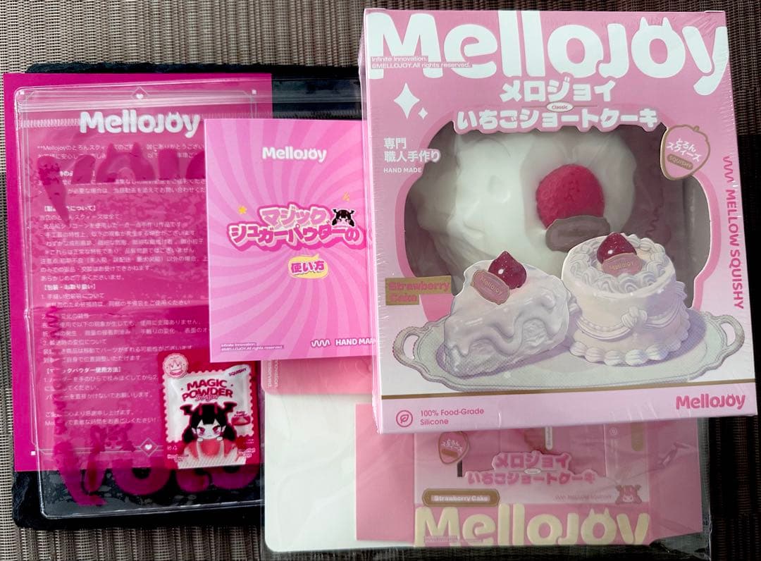 Mellojoy メロジョイ いちごショートケーキ スライス 限定箱付き