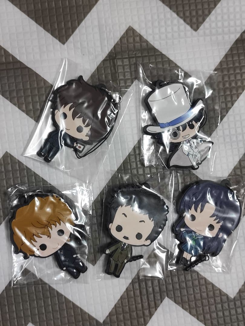 まじっく快斗1412　ラバーストラップ　5個セット