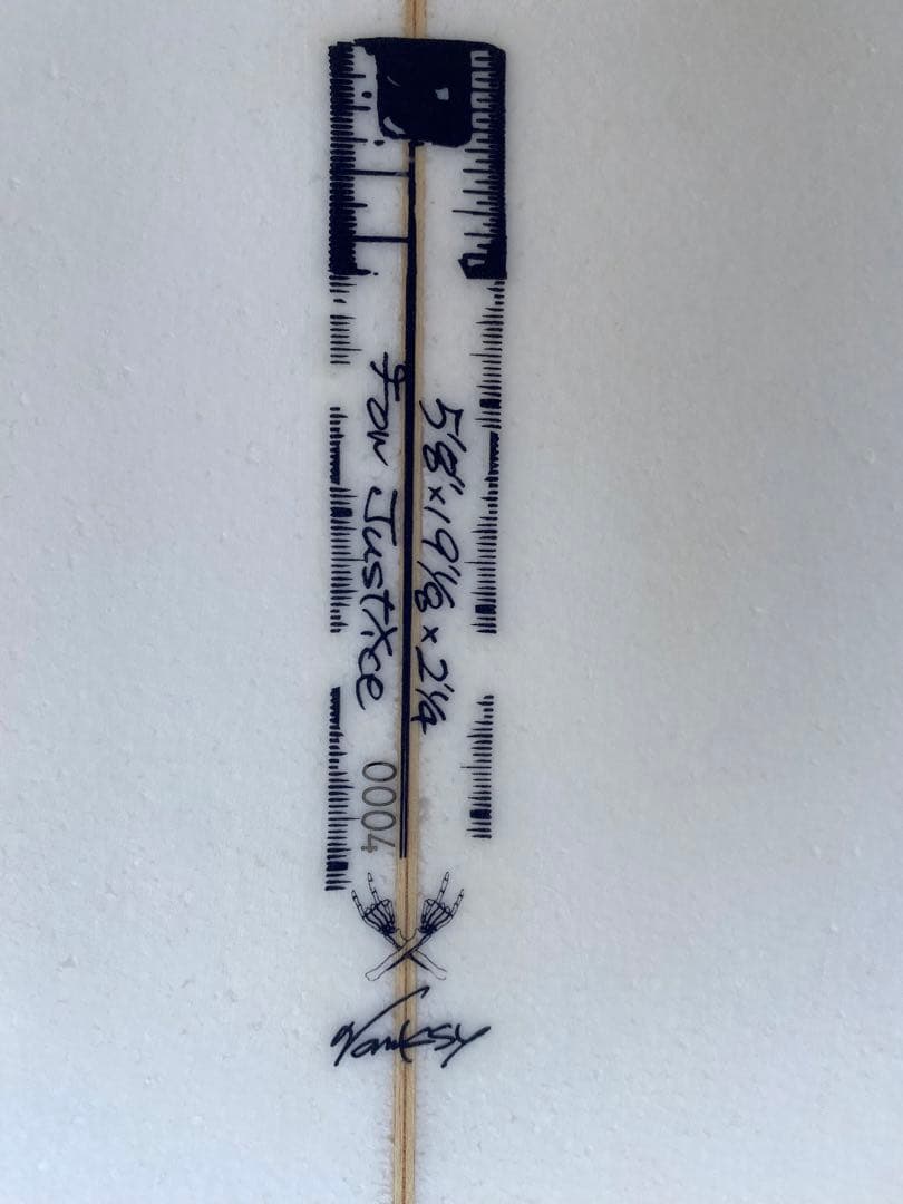 サーフボードeps 5’8ジャスティス 小波 ショート