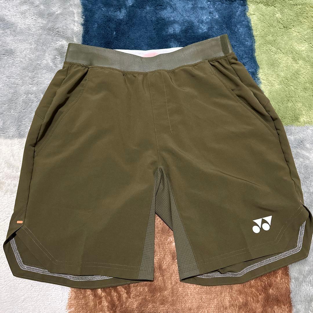 ヨネックス YONEX ユニハーフパンツ 15198 オイルブラウン