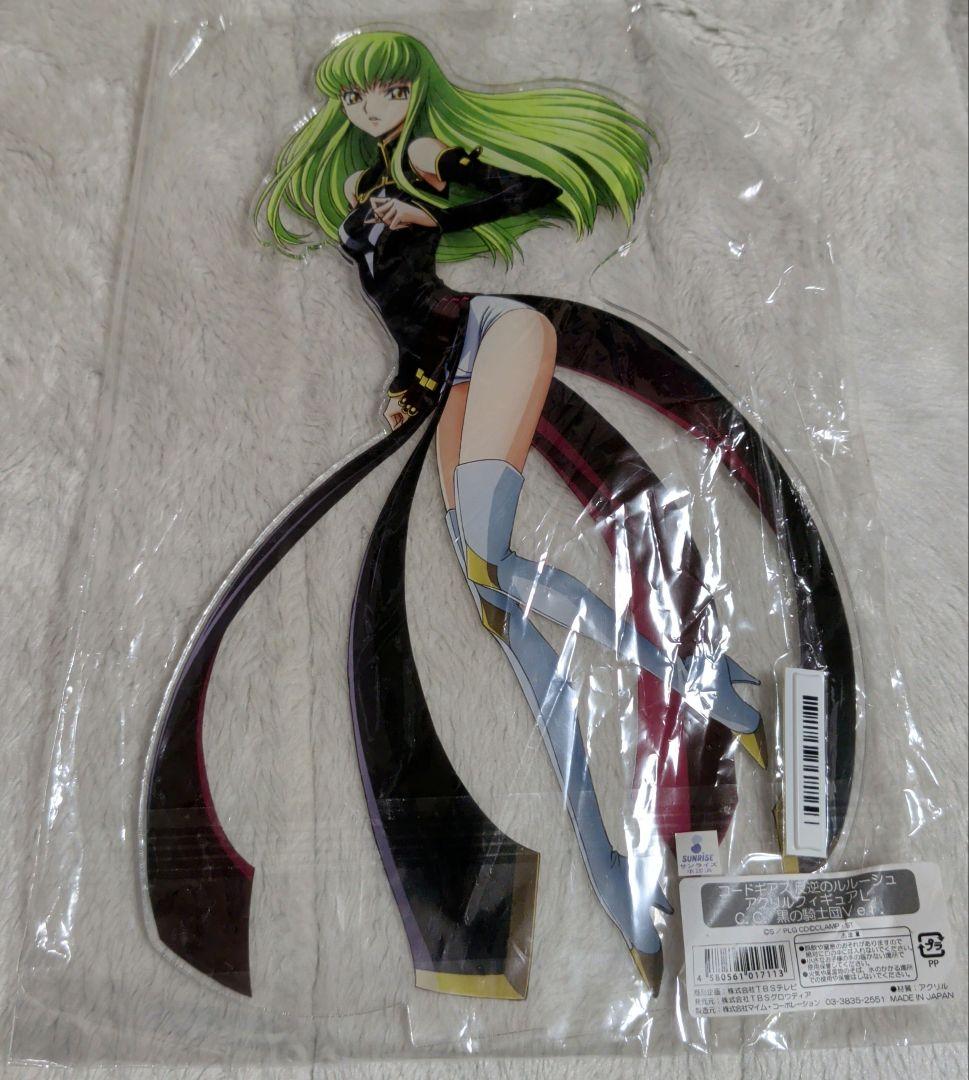 コードギアス 反逆のルルーシュ アクリルフィギュアL C.C. 黒の騎士団Ver