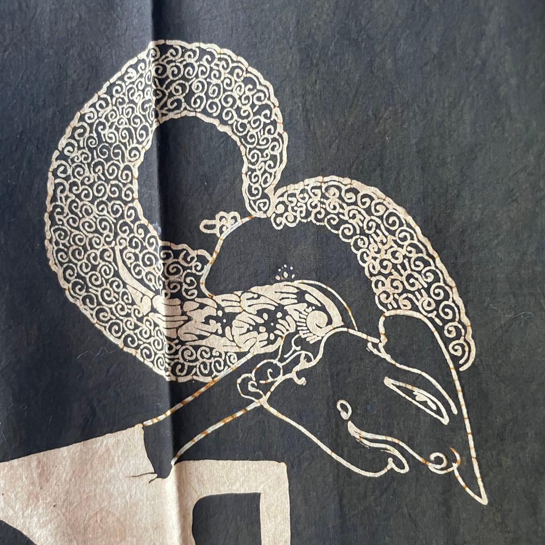 インドネシア　手描きバティック　ワヤン　アンティーク