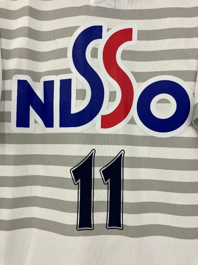 2007 横浜FC　三浦知良　ヒュンメルオフィシャル　アウェイユニフォーム