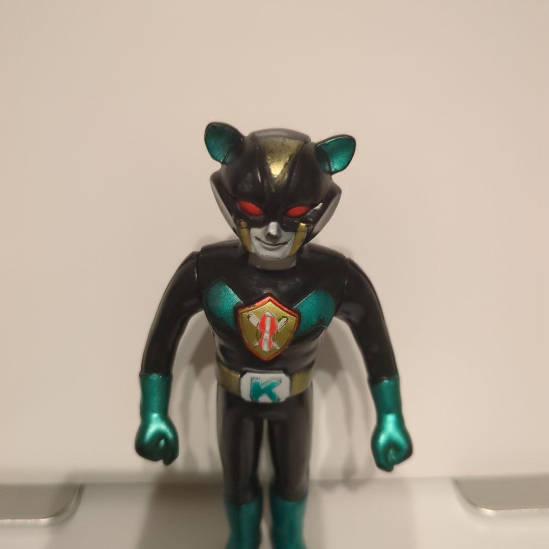 バトルフィーバーJ　バトルケニア　ポピー　東映　12cmソフビ　当時物