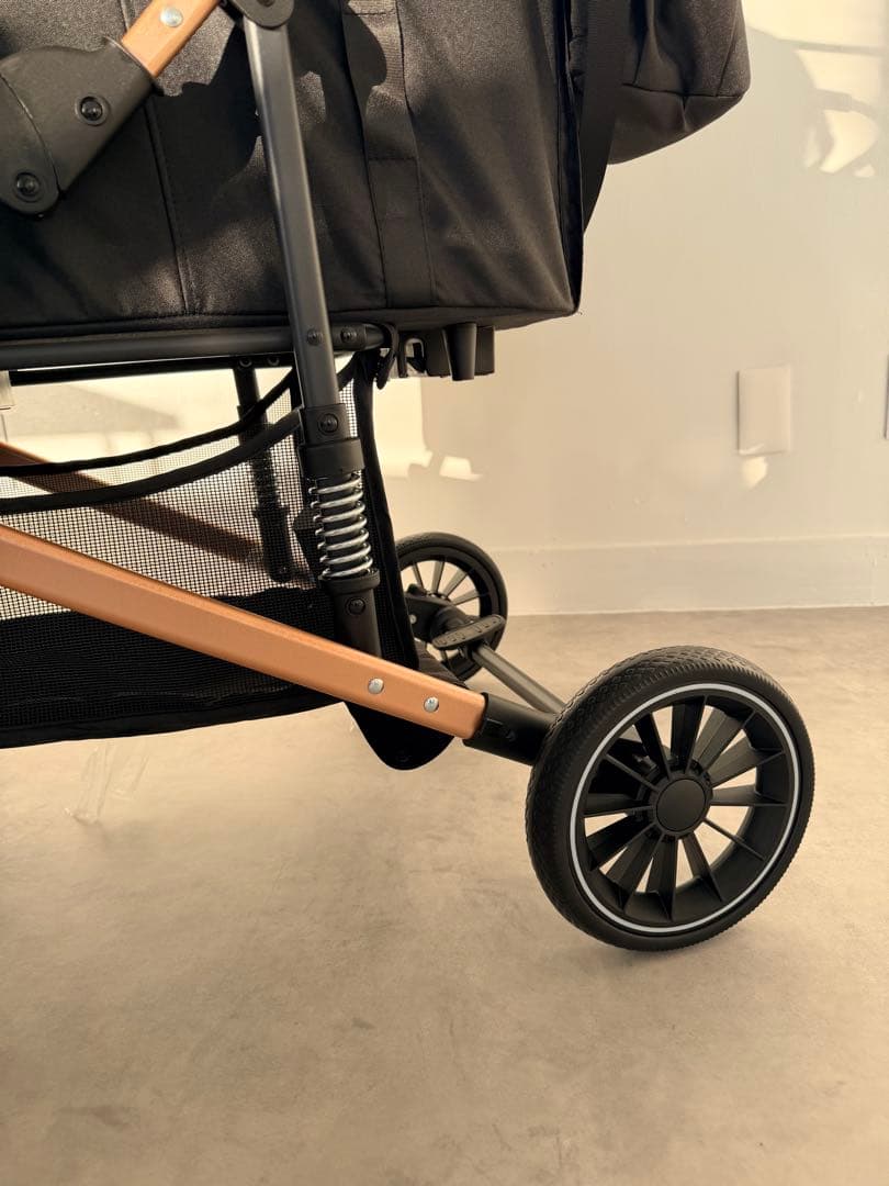 未使用 開封済み BELLIUVE ペットカート ブラック 25kgまで　分離式