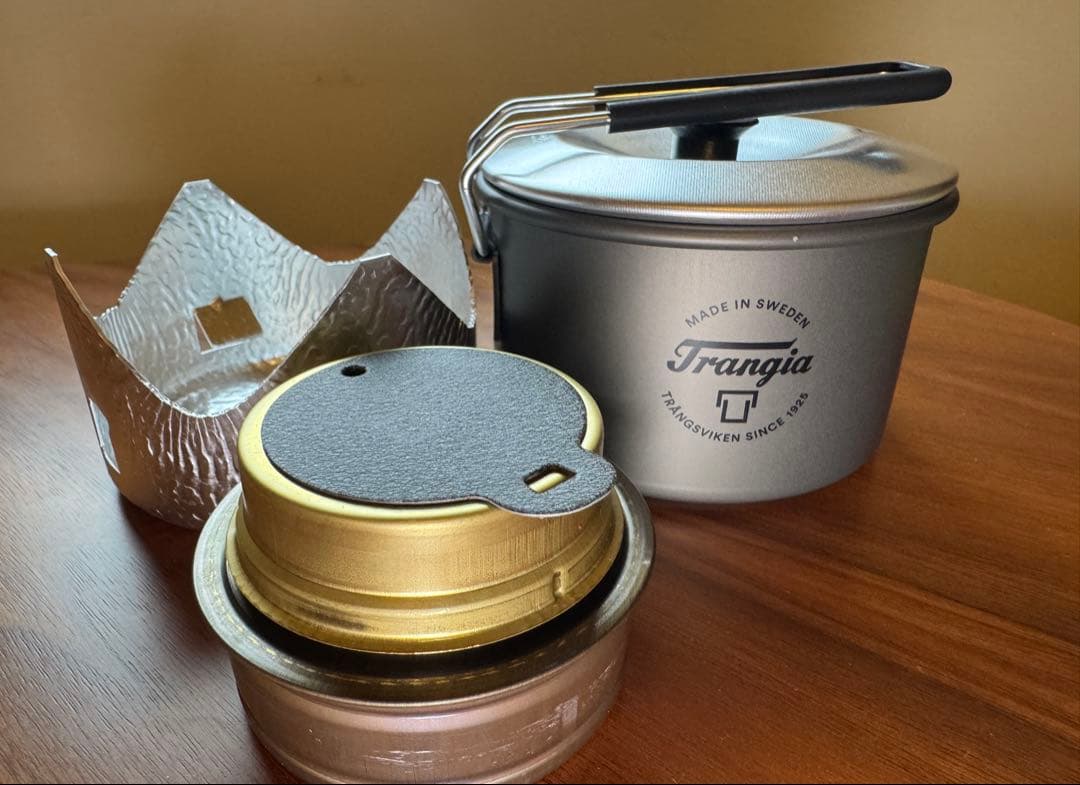 日本未発売 トランギア マイクロ オリジナル ハードアノダイズド