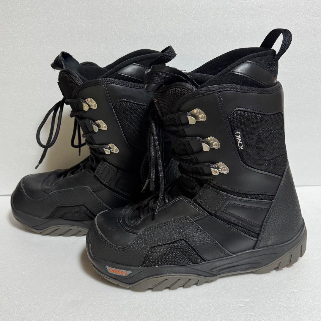 29-29.5cm IGNIO スノーボードブーツ ブラック黒色初心者格安特価