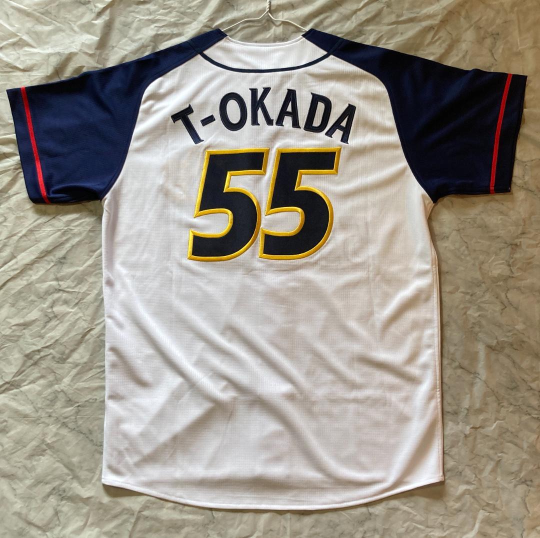 オリックス・バファローズ T-岡田 引退記念復刻ハイクオリティユニフォーム