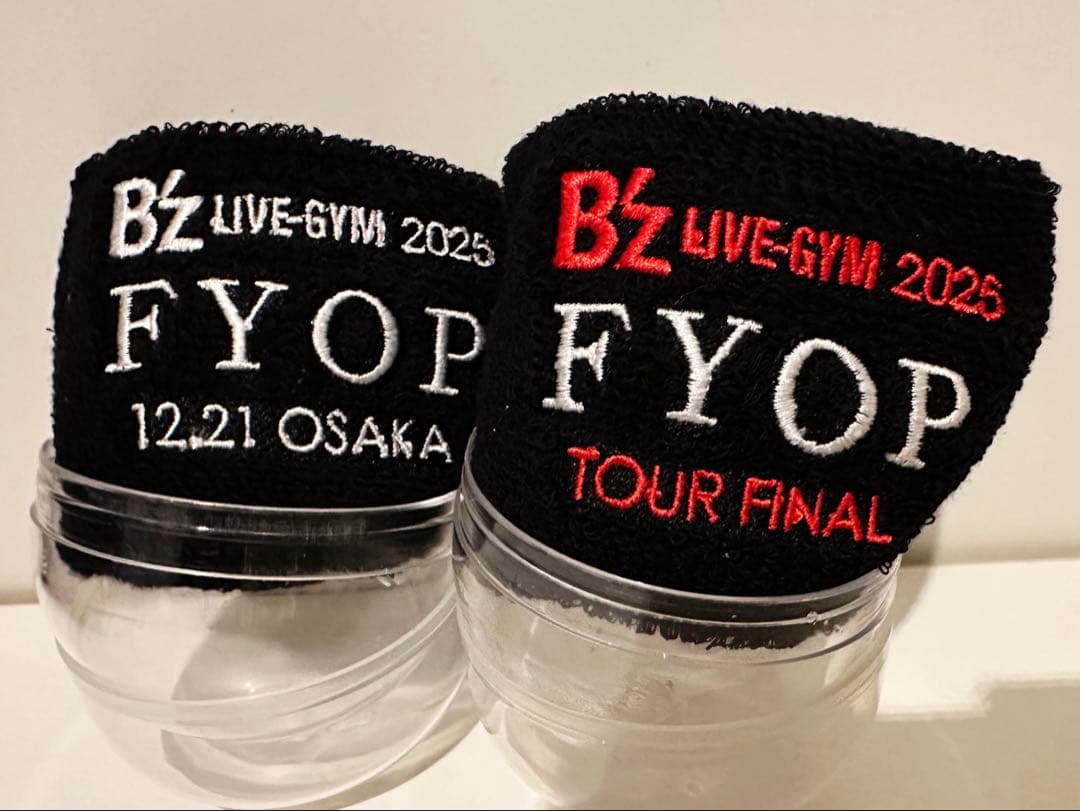 B'z FYOPガチャ 12/21大阪＆ツアーファイナル限定リスバン