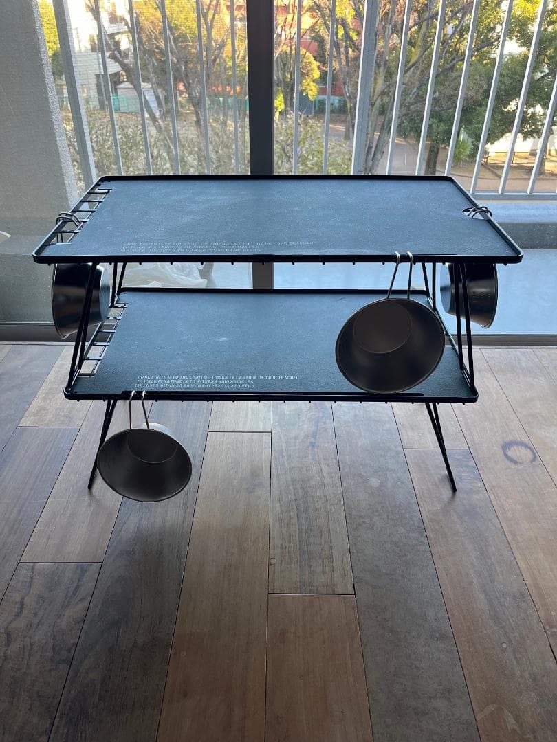 CAMP GEEKS 連結用天板セット フィールドラック2台 天板2枚