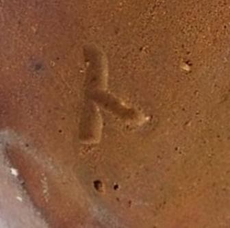 人間国宝　金重陶陽　窯変徳利　M338